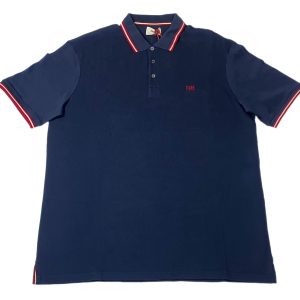 Bally 6240248 Herren Tinte blaue Baumwolle Polo Shirt