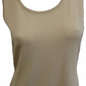 BH-freundliche Tank Top in Sand 7226193248316