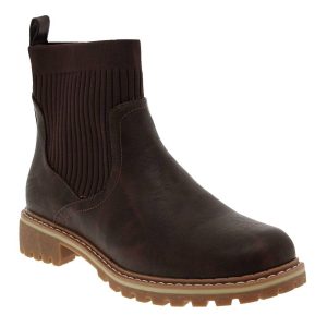 Damen Kabine Fieber Stiefel in braun