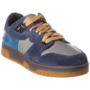 Acne Studios Low Fuzzy Leder & Wildleder Sneaker 7733822193724