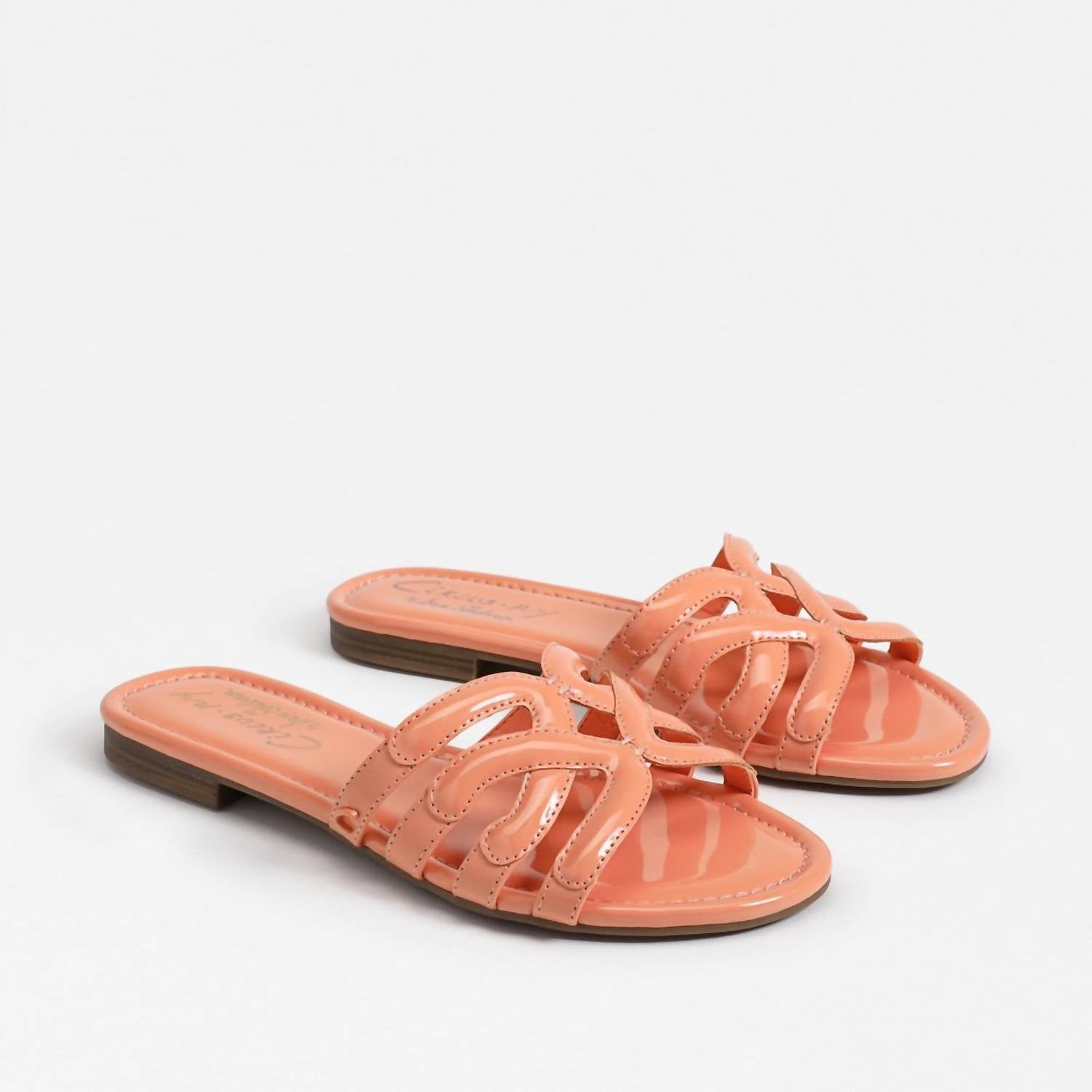 Cat Slide-Sandalen für Damen in Mandarine
