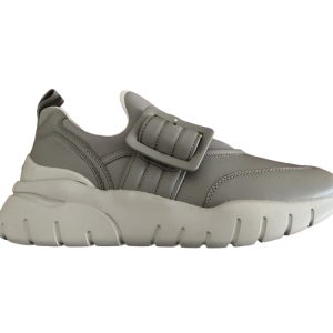 Bally Brinelle 6239653 Damen-Sneaker aus schlichtem Sasso-Kalbsleder