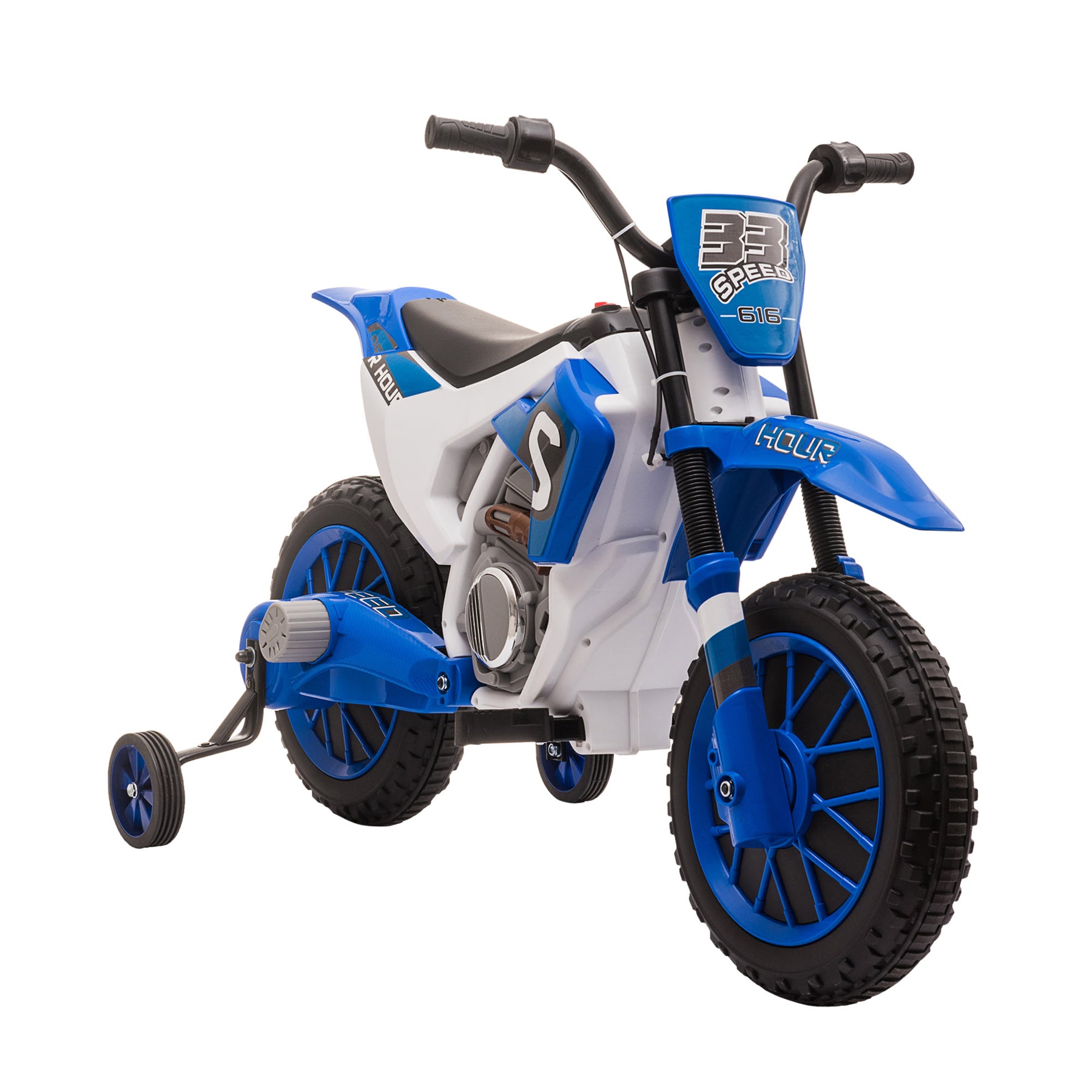Streamdale 12V Kinder Motorrad Dirt Bike elektrisches batteriebetriebenes Ride-on-Spielzeug Offroad-Straßenrad mit Ladebatterie 7832653758524