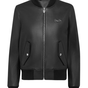 Bomber Lederjacke aus Leder 7676775858236