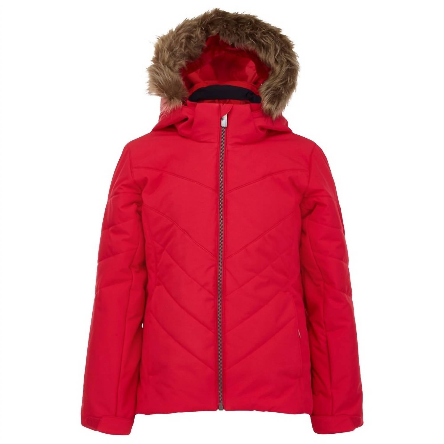 Skijacke „Lola“ für Mädchen in Cerise
