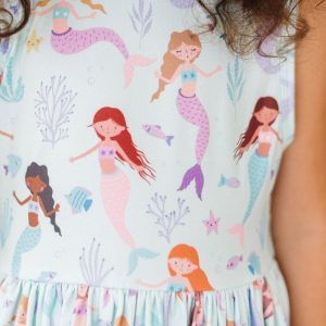 Happy as a Clam Tank Twirl Kleid
