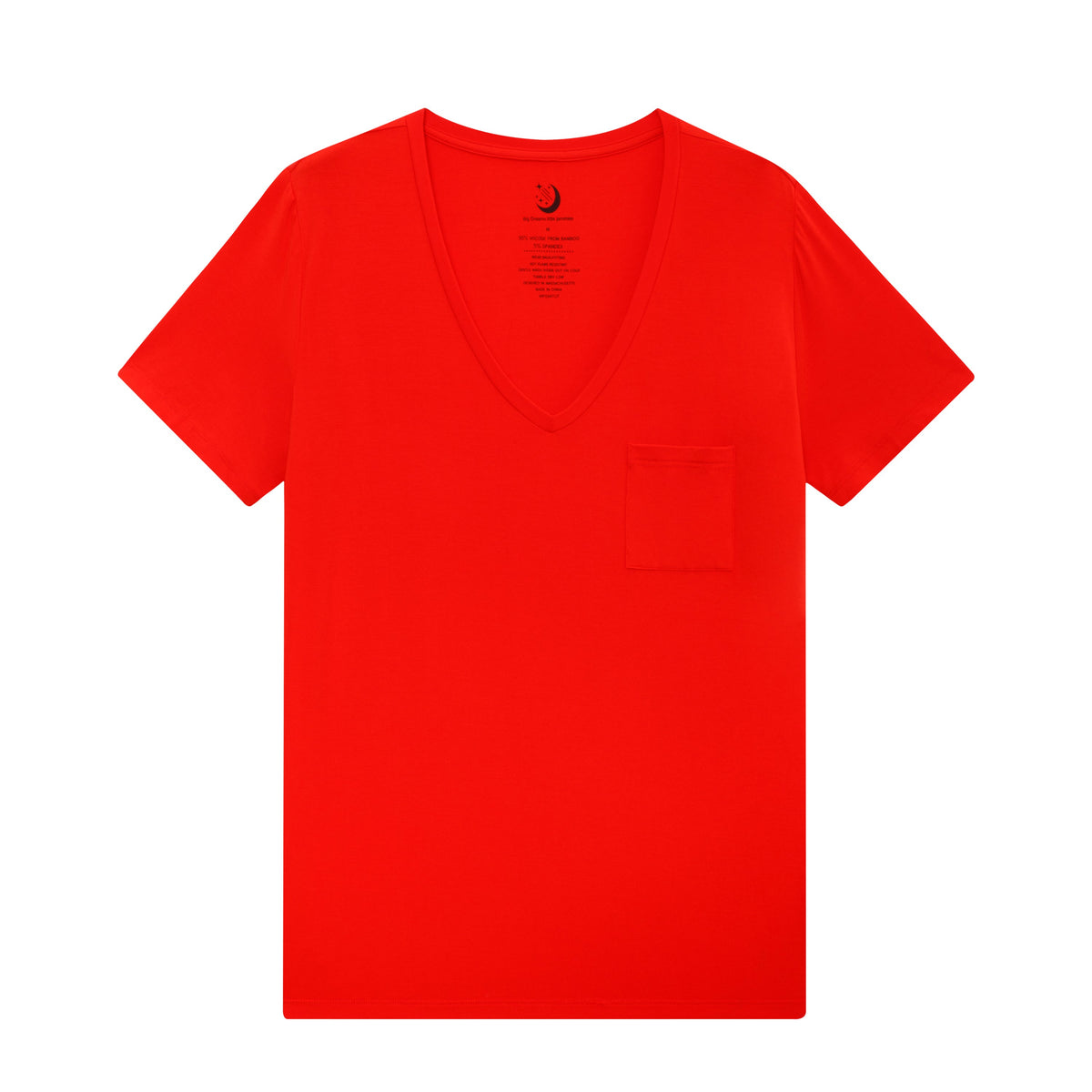 Florever Your Baby Damen solide Kurzarm T-Shirt
