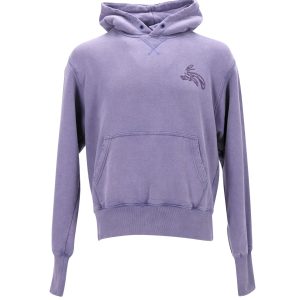 Eytys Lewis Kapuzenpullover aus lila Baumwolle 7748911235132