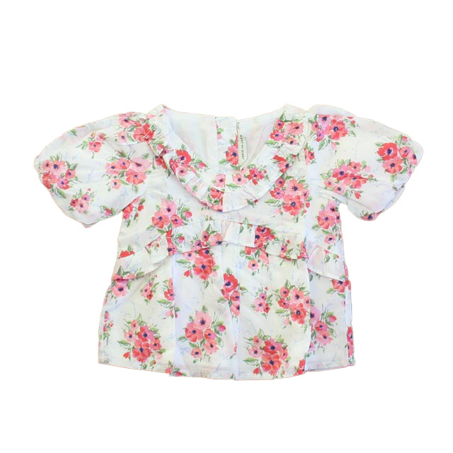 Janie and Jack Mädchen rosa blumige Bluse – 7805964025916