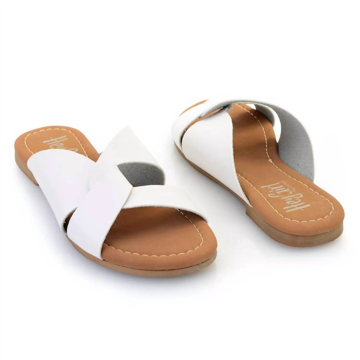 Simply Chic Scuba-Sandalen für Damen in Weiß