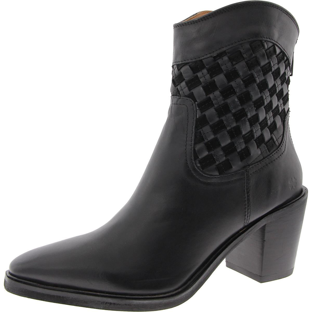 Solide Lederstiefeletten