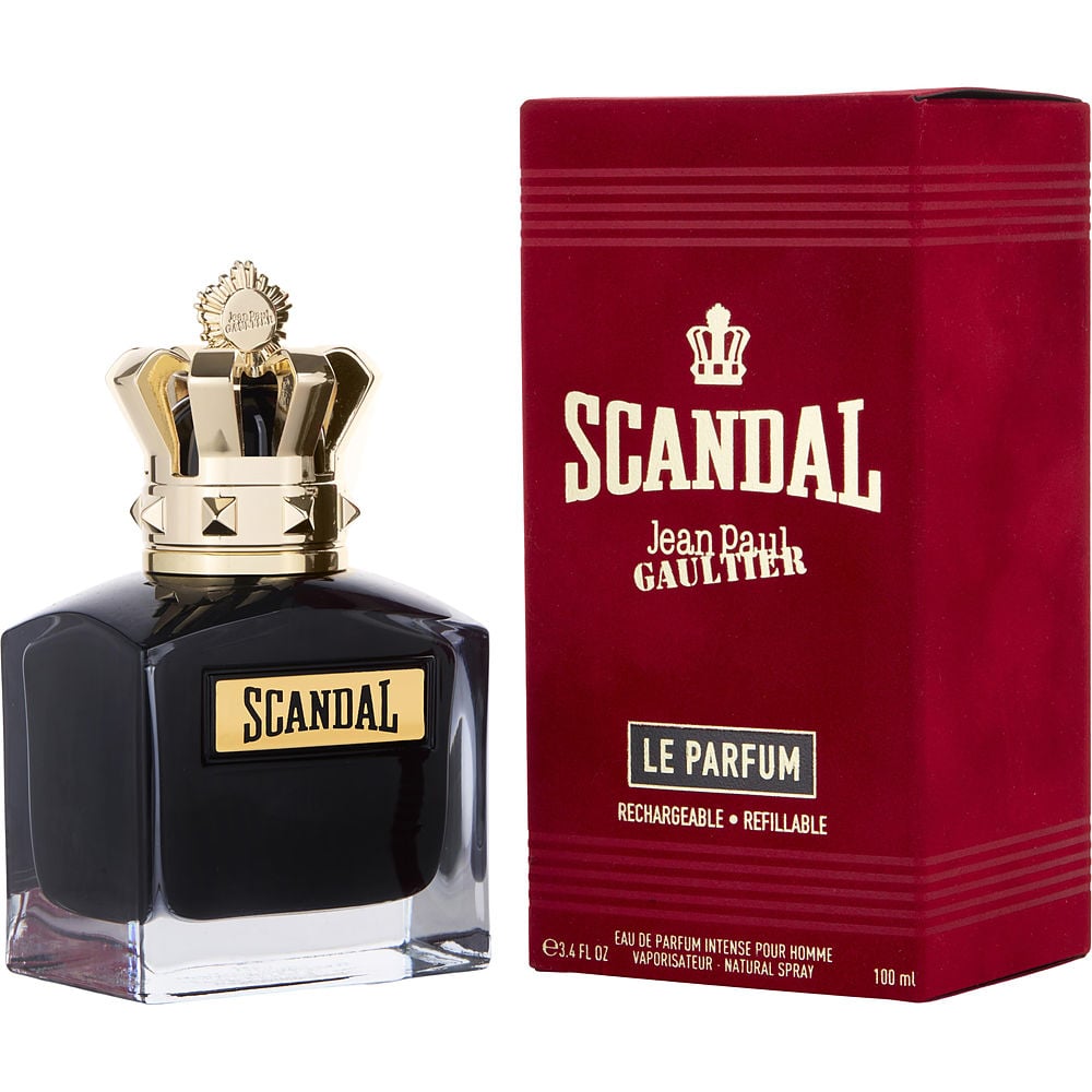 Jean Paul Gaultier Scandal Le Parfum Pour Homme von Jean Paul Gaultier Eau De Parfum Intense Spray Nachfüllbar 3,4 Oz Herren