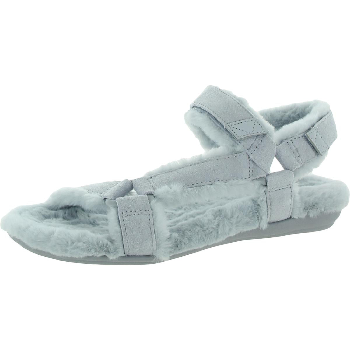 Viva Kunstpelz Casual Gurt Sandalen
