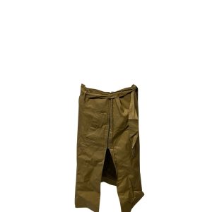 Vetements Belted asymmetrischer Rock aus brauner Baumwolle 7766521511996
