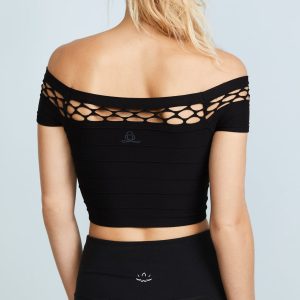 phat buddha die el burgunder crop top xs/s
