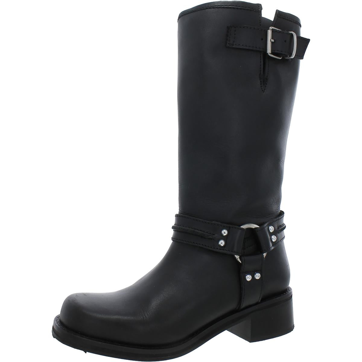 Berrit Harness Buckle Mittelkalbstiefel
