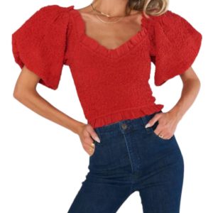 Rom Com Top in rot 7704765792316
