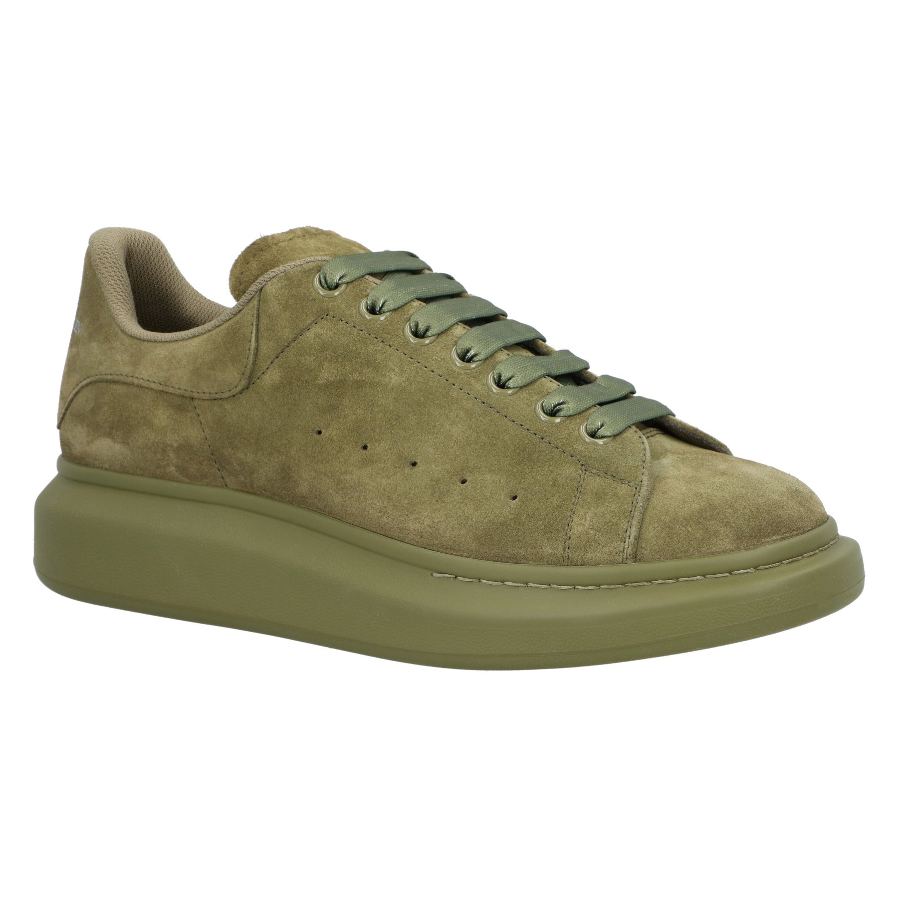 Alexander McQueen Herren übergroßen Sneaker "Lärry" in olivgrün