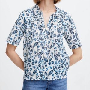 Emmeretta Top in Baleine blau 7803982577724