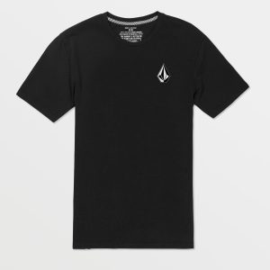 Iconic Stone Kurzarm T-Shirt – schwarze Combo
