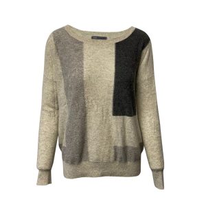Vince Colorblock Pullover aus mehrfarbigem Kaschmir 7766486253628