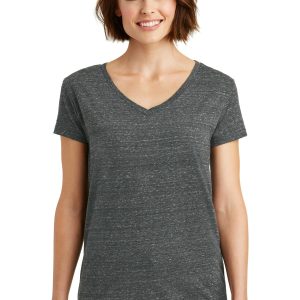 District Damen-T-Shirt „Cosmic“ mit V-Ausschnitt. DM465