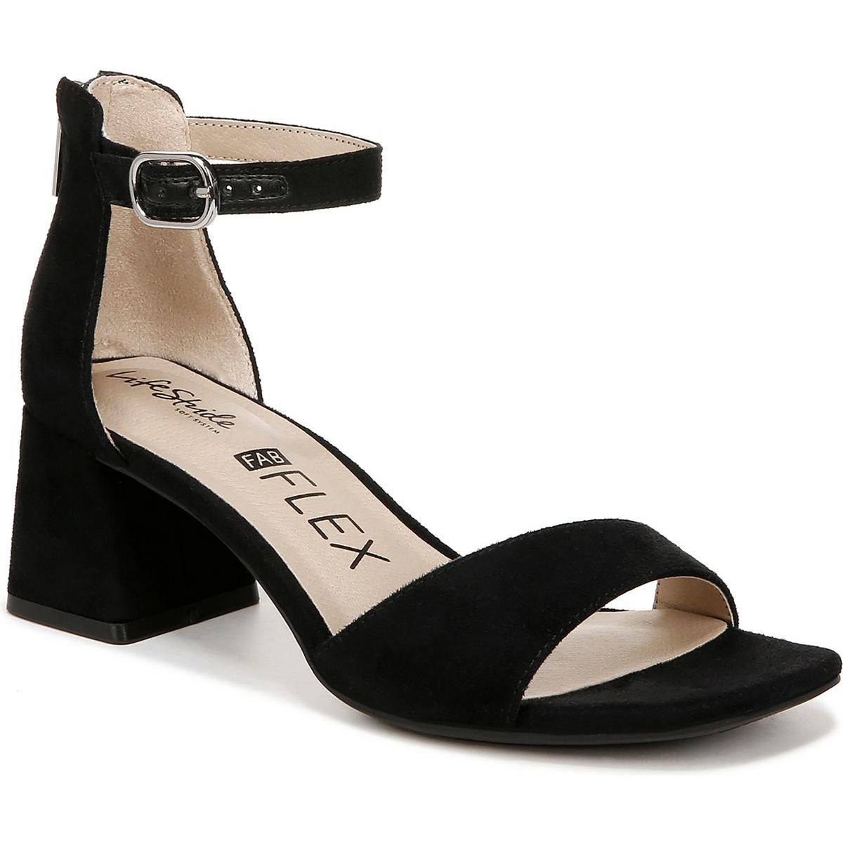 Cassidy-Heels aus Wildlederimitat