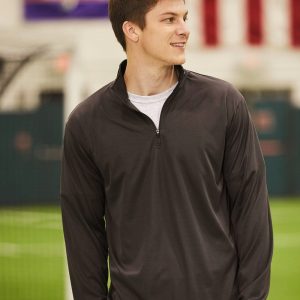 C2 Sport Herren-Pullover mit Viertelreißverschluss