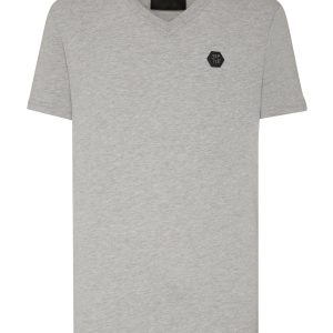 t-shirt V-Ausschnitt ss hexagon Tiger