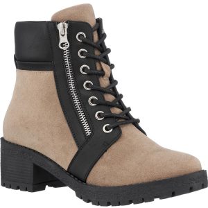 Taylor Damen Knöchel Reißverschluss Kampf & mit Schnürung Stiefel