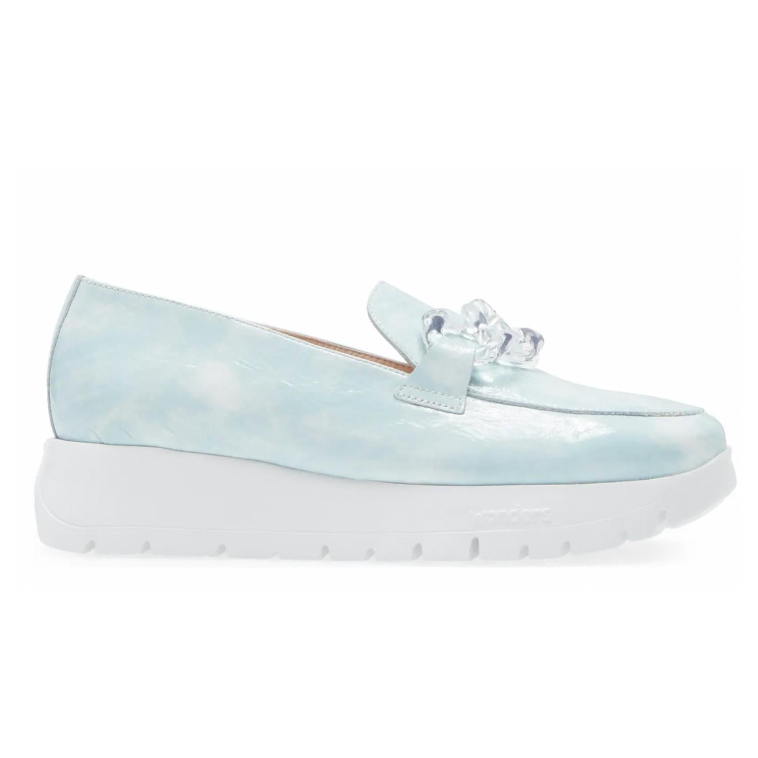 Damen Patent Loafer in Iris Aloe 7705944293436