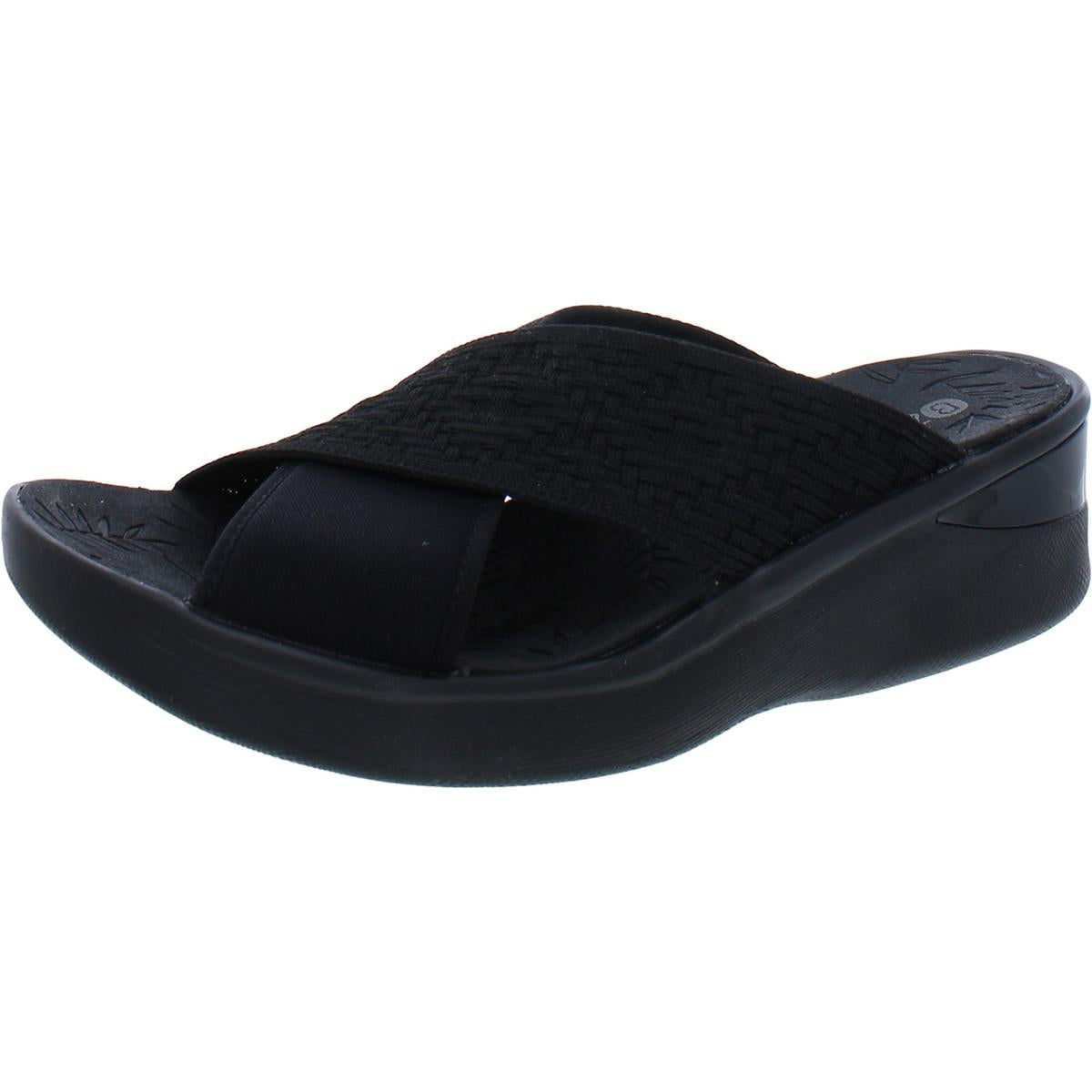 Sundance stricken waschbare Keilsandalen