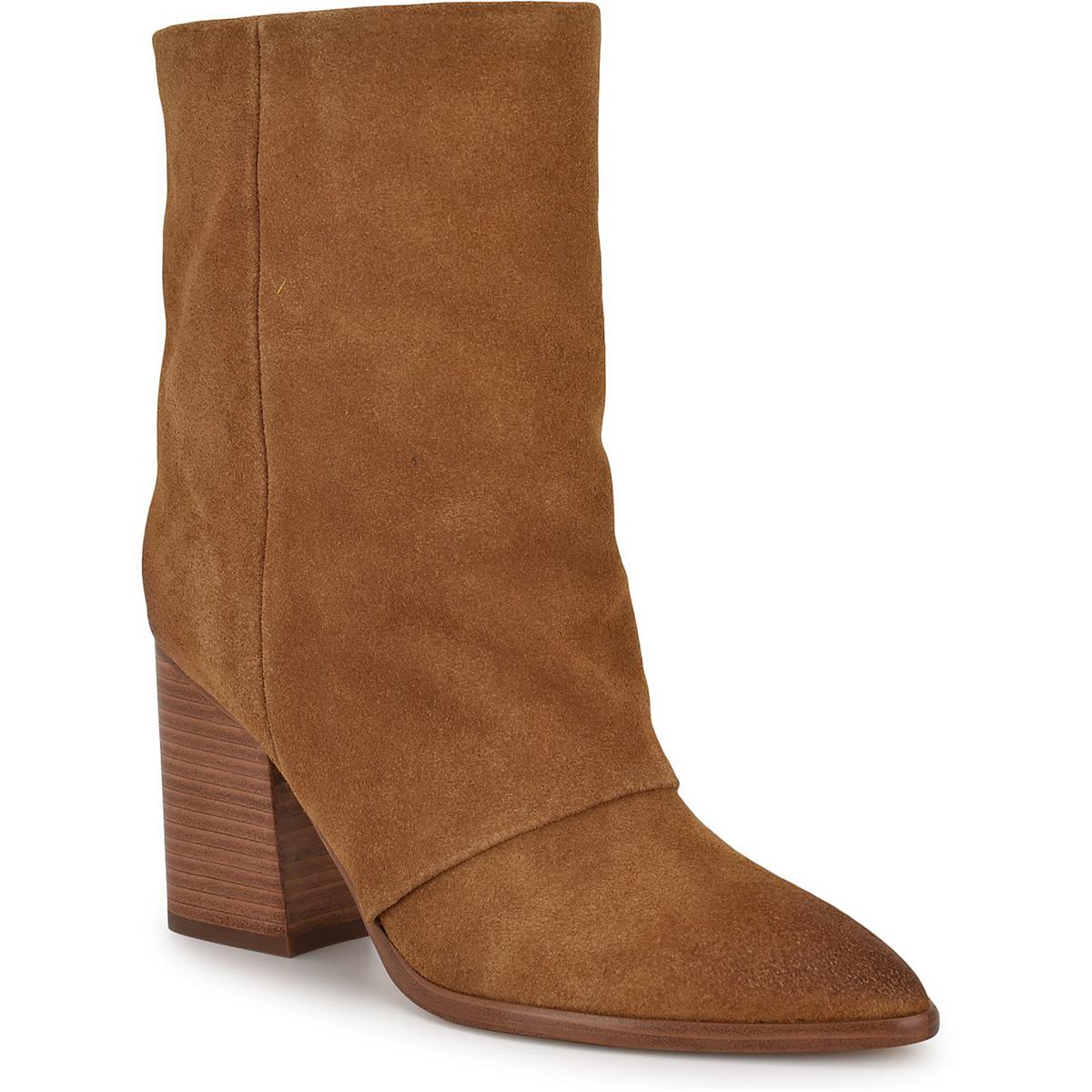 Chaye Wildleder-Stiefel, fest, mittelgroß