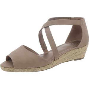 Liason Damen Kunstleder rutschen auf espadrilles 7803864678460