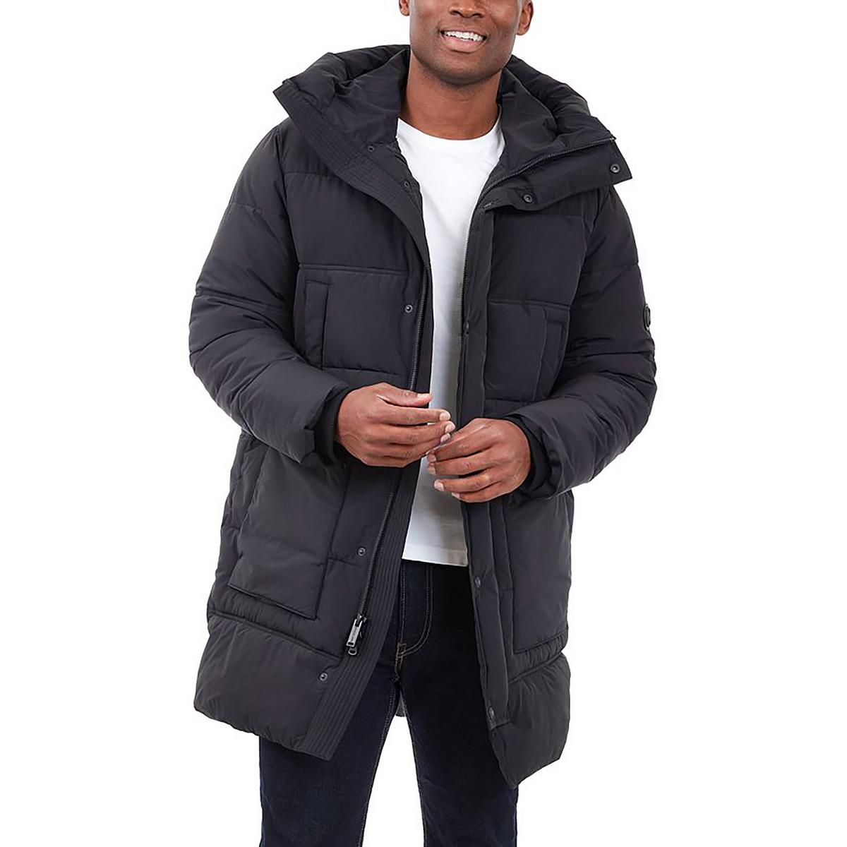 Kapuzenpufferjacke