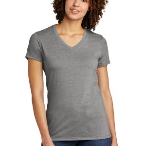 Allmade Damen Tri-Blend V-Ausschnitt Tee. AL2018