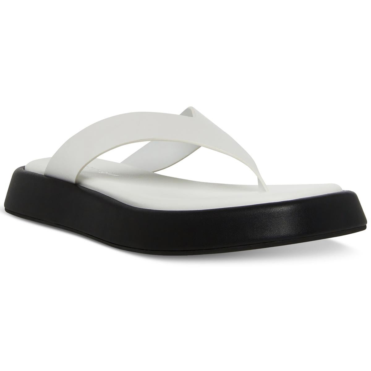 Lady Kunstleder Lifestyle String Sandalen