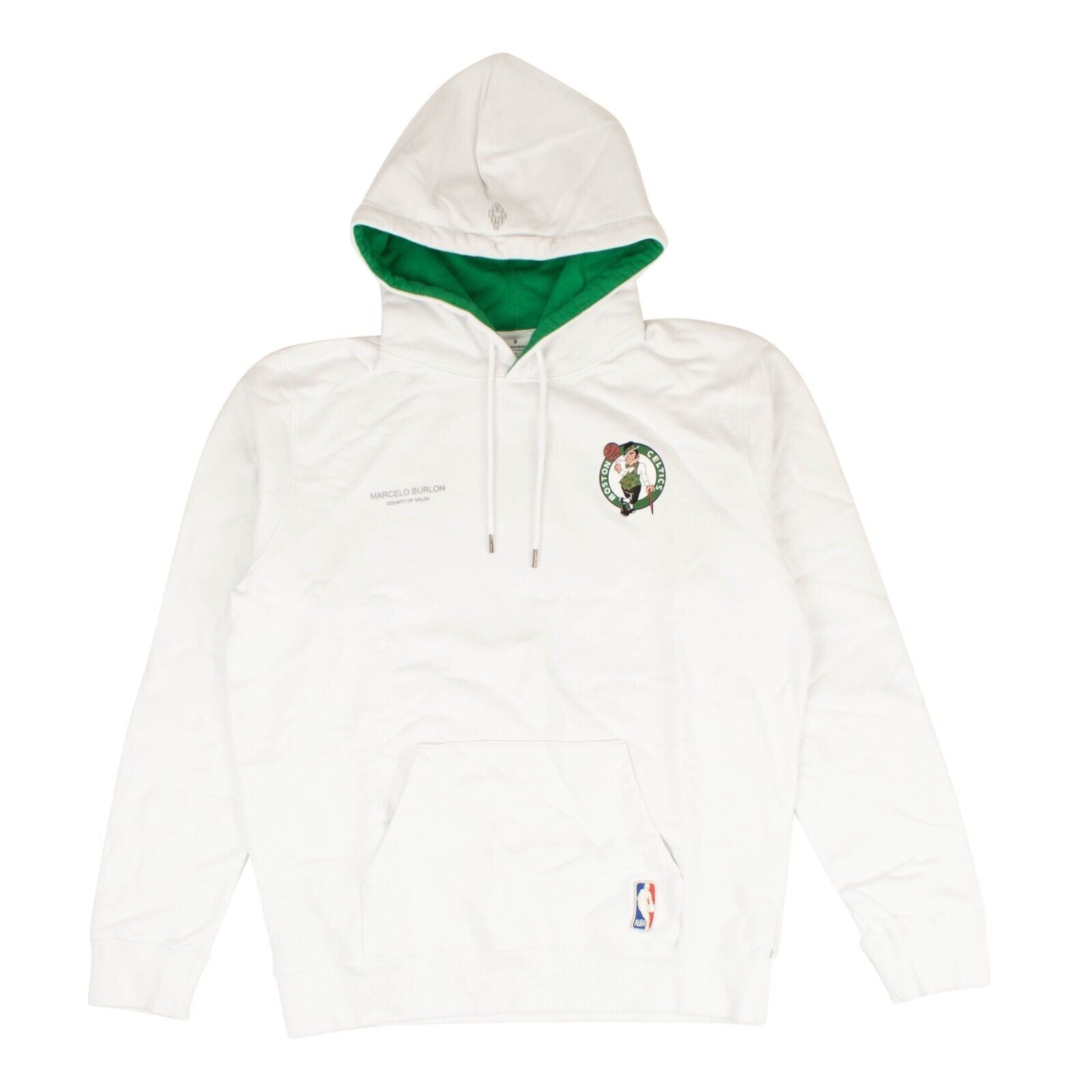 Weißer Boston Celtics Kapuzenpullover