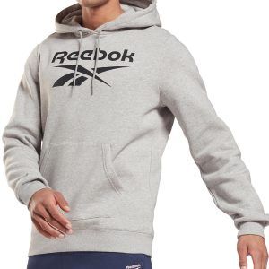 Herren marled Logo Hoodie