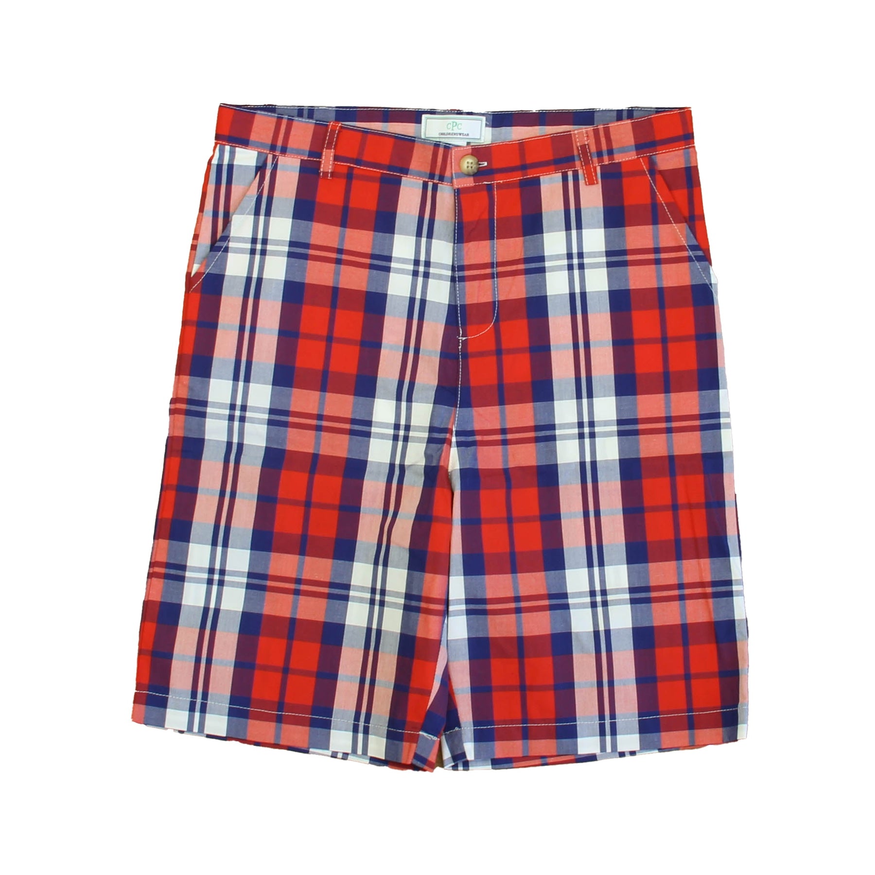Classic Prep Jungen Sommer Plaid Shorts Größe: 6-14 Jahre – 7805995614268