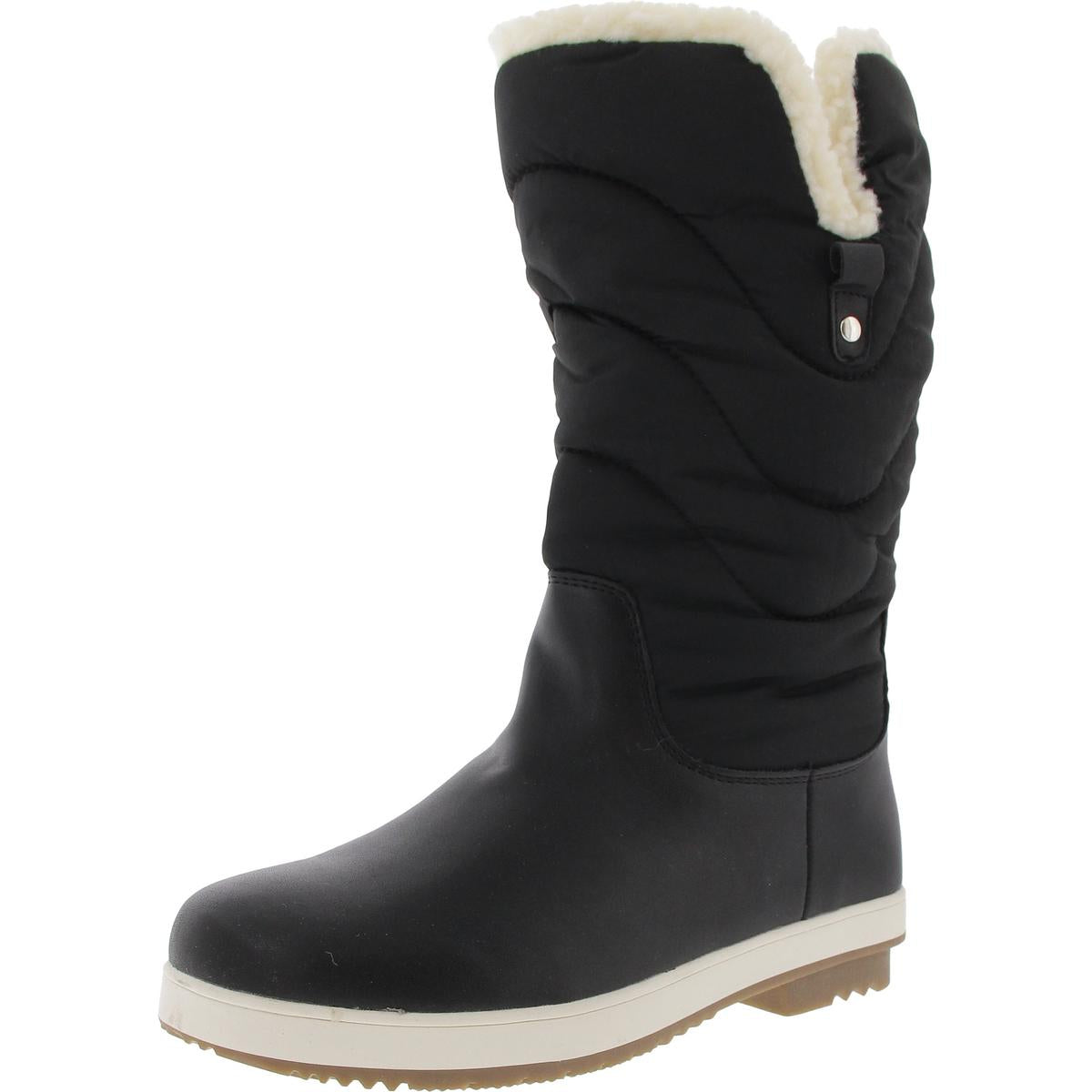 Two Tone Stiefel mit Schafsleder