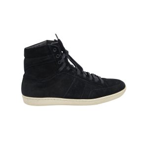 Saint Laurent SL/10H Court Classic Sneakers in schwarz nubuck – 7707794669628