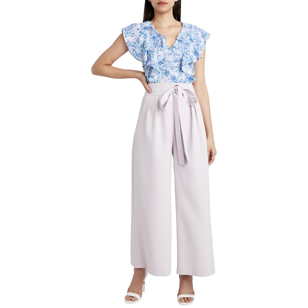 Webed Krawatte Taille breite Bein Hose