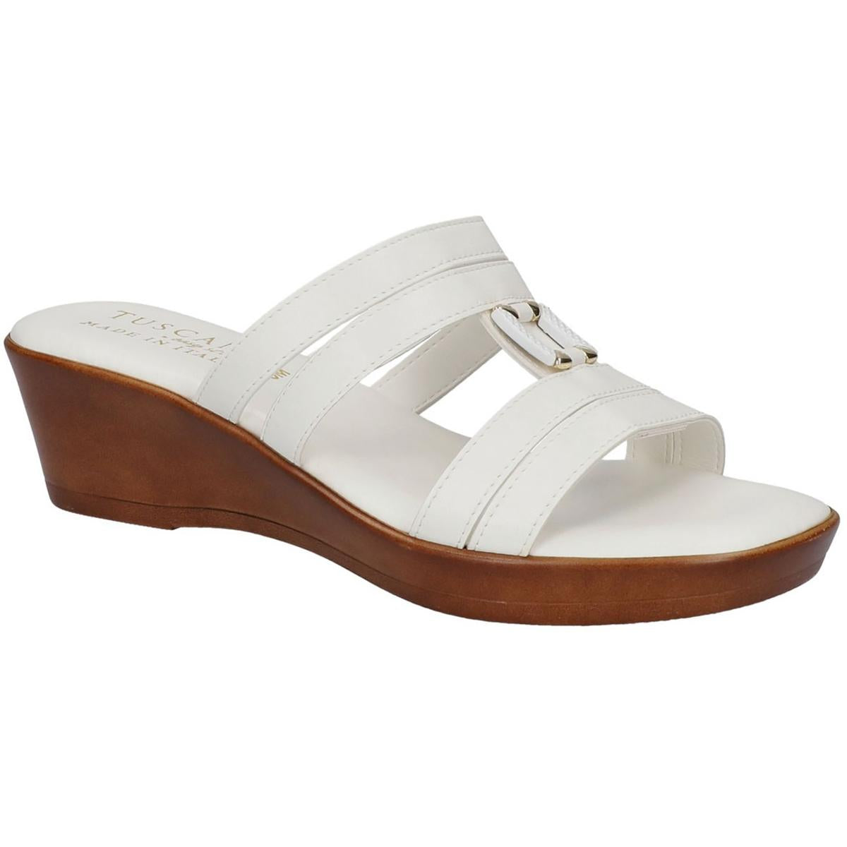 Anzola Leder verziert Maultier Sandalen