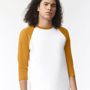 American Apparel Unisex CVC Raglan-T-Shirt