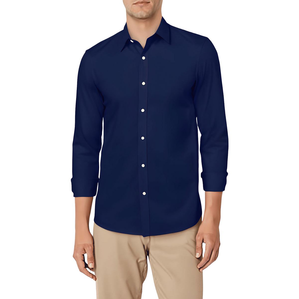 Twill Stretch-Knopf-Down-Shirt