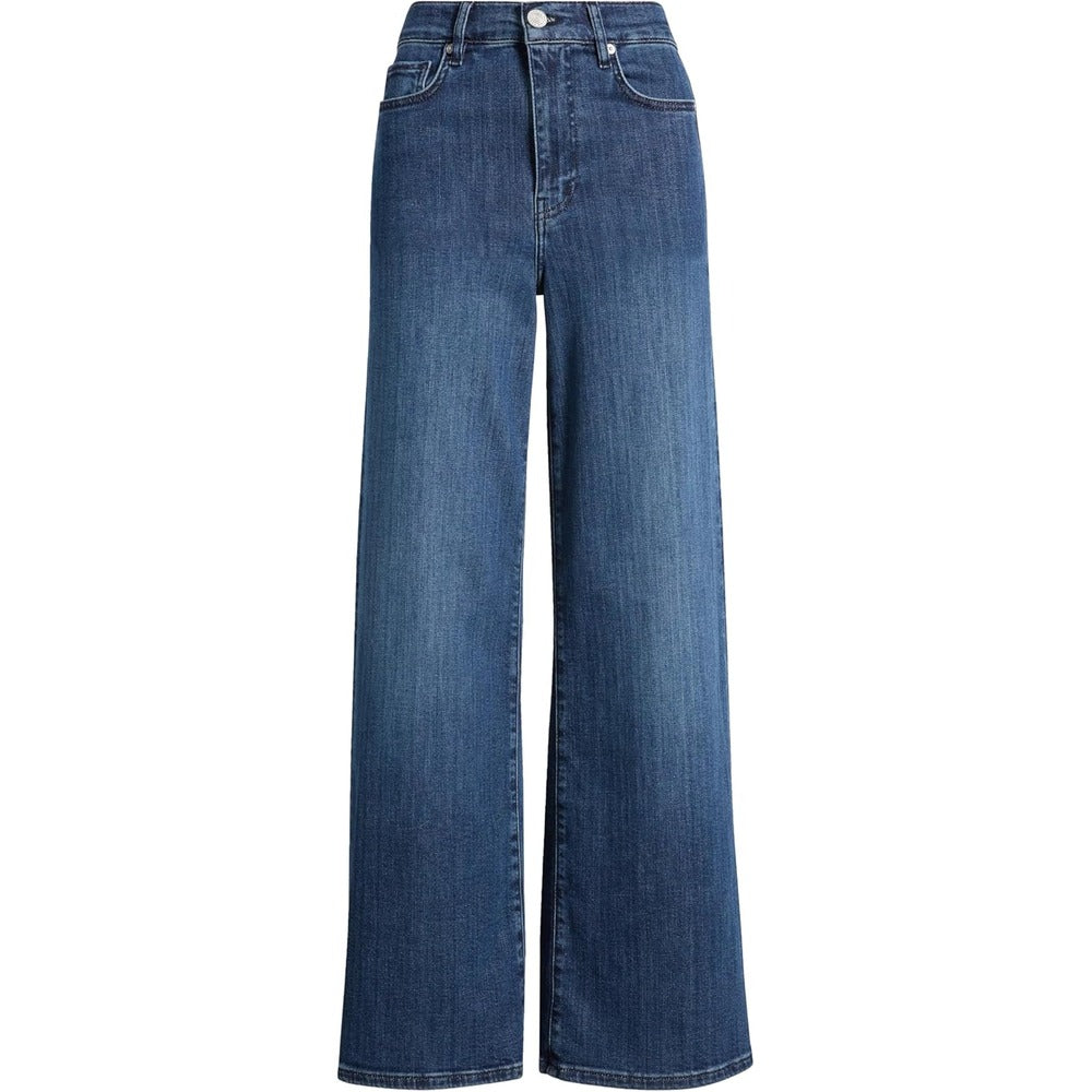Frame Damen le schlanke Palazzo Jeans, Gewitter