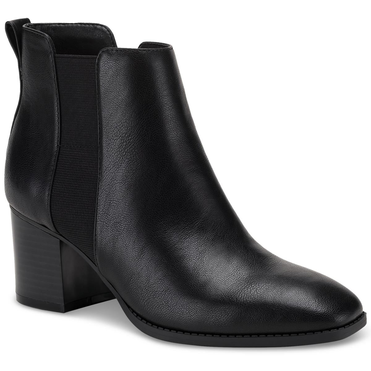 Aloraa-Stiefeletten aus Kunstleder mit Reißverschluss