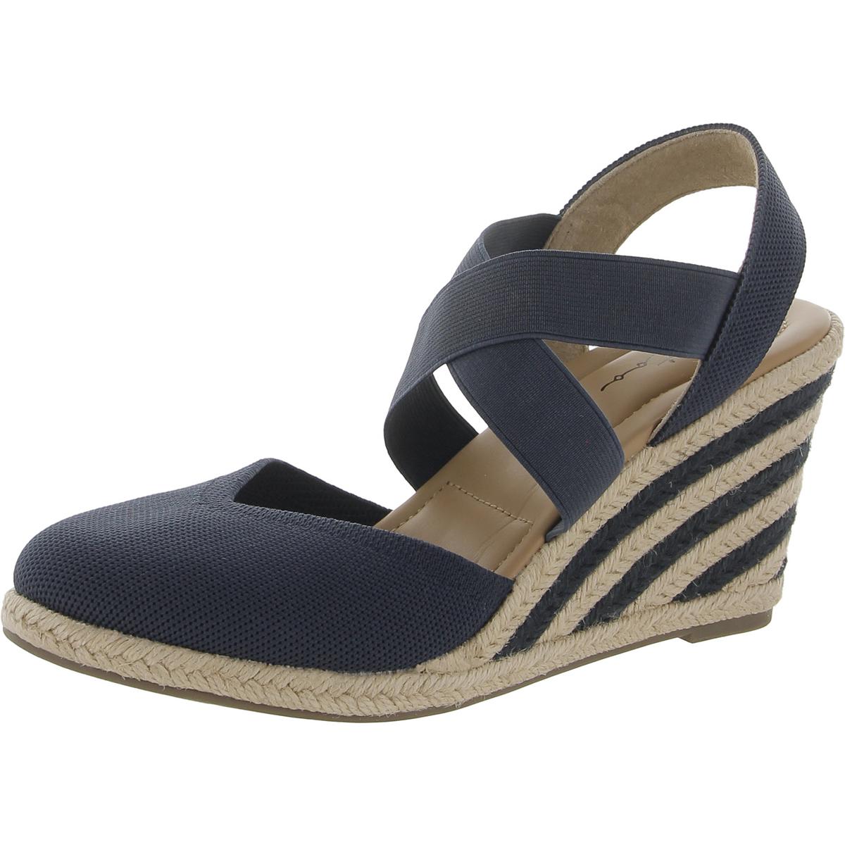 Bev 15 Stretchy Slingback Wedge Sandalen