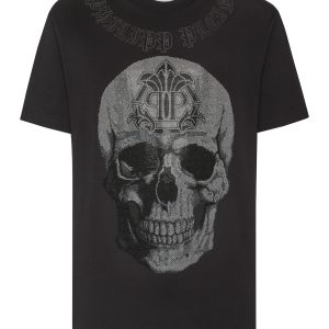 T-Shirt rund Hals ss Gothic Banner